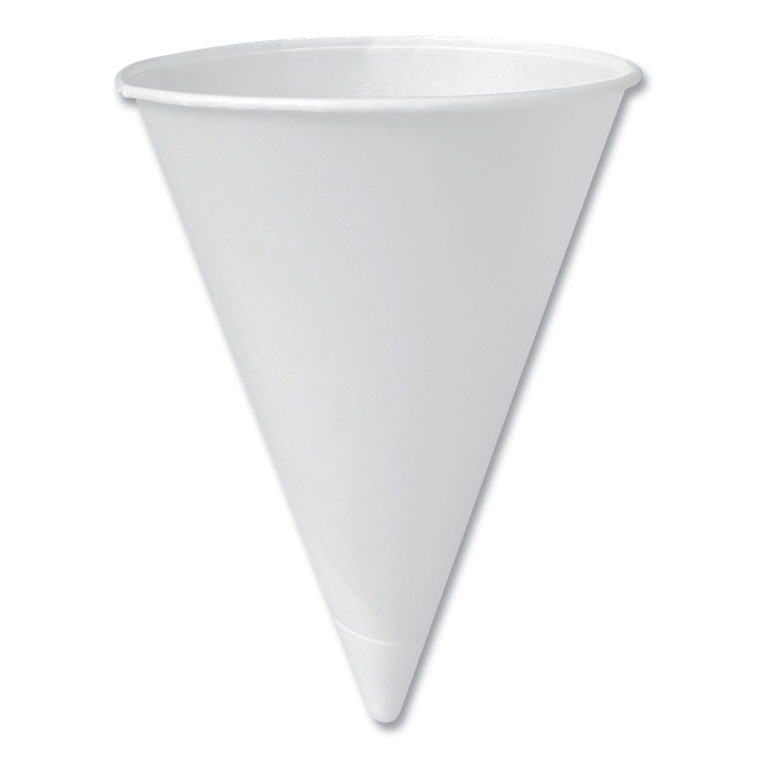 SOLO SCC6RBU Bare Eco-Forward Treated Paper Cone Cups, ProPlanet Seal, 6 oz, White, 200/Sleeve, 25 Sleeves/Carton