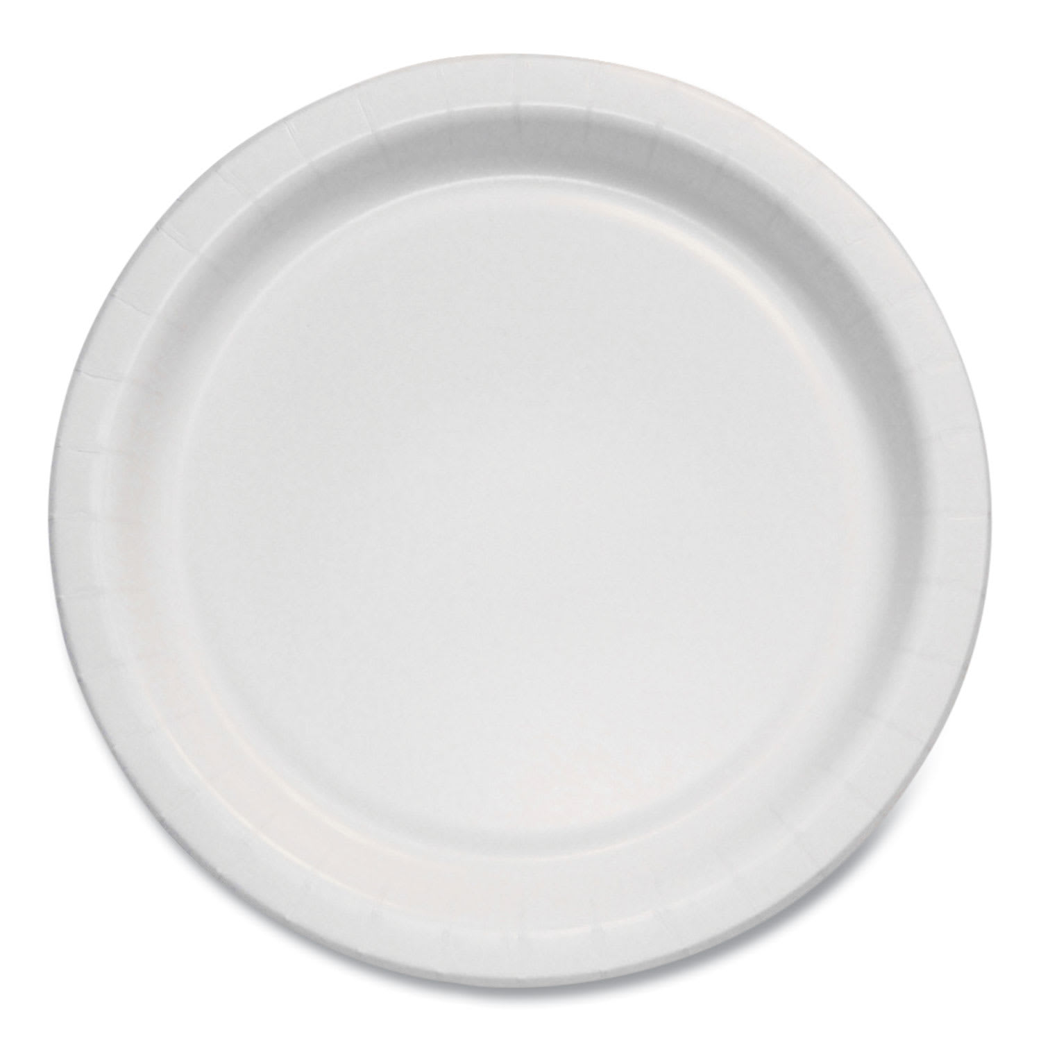 SOLO SCCMP6B Bare Eco-Forward Clay-Coated Paper Plate, ProPlanet Seal, Mediumweight, 6" dia, White/Brown/Green, 1,000/Carton