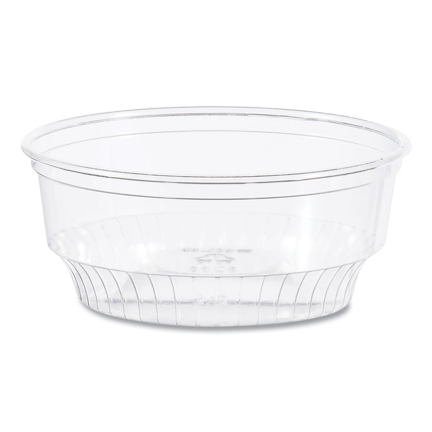 SOLO SCCSD35 Sundae Cups, 3.5 oz, Plastic, Clear, 50/Bag, 20 Bags/Carton