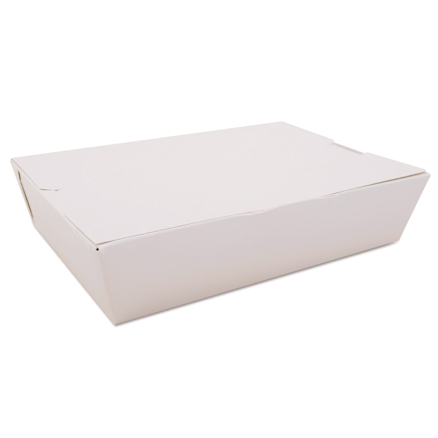 SCT SCH0742 ChampPak Carryout Boxes, #2, 7.75 x 5.5 x 1.88, White, Paper, 200/Carton