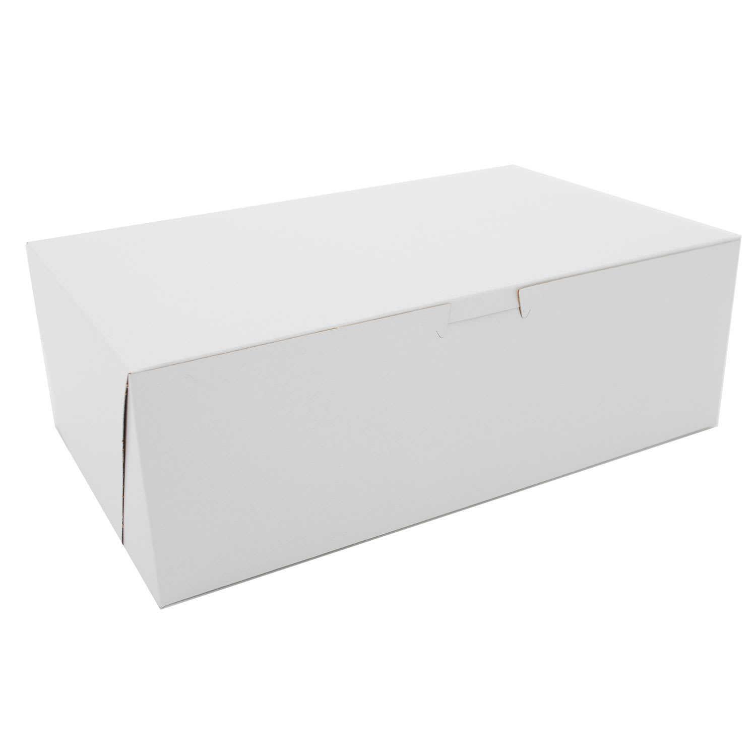 SCT SCH1015 White One-Piece Non-Window Bakery Boxes, 10.75 x 6.75 x 3.63, White, Paper, 250/Carton
