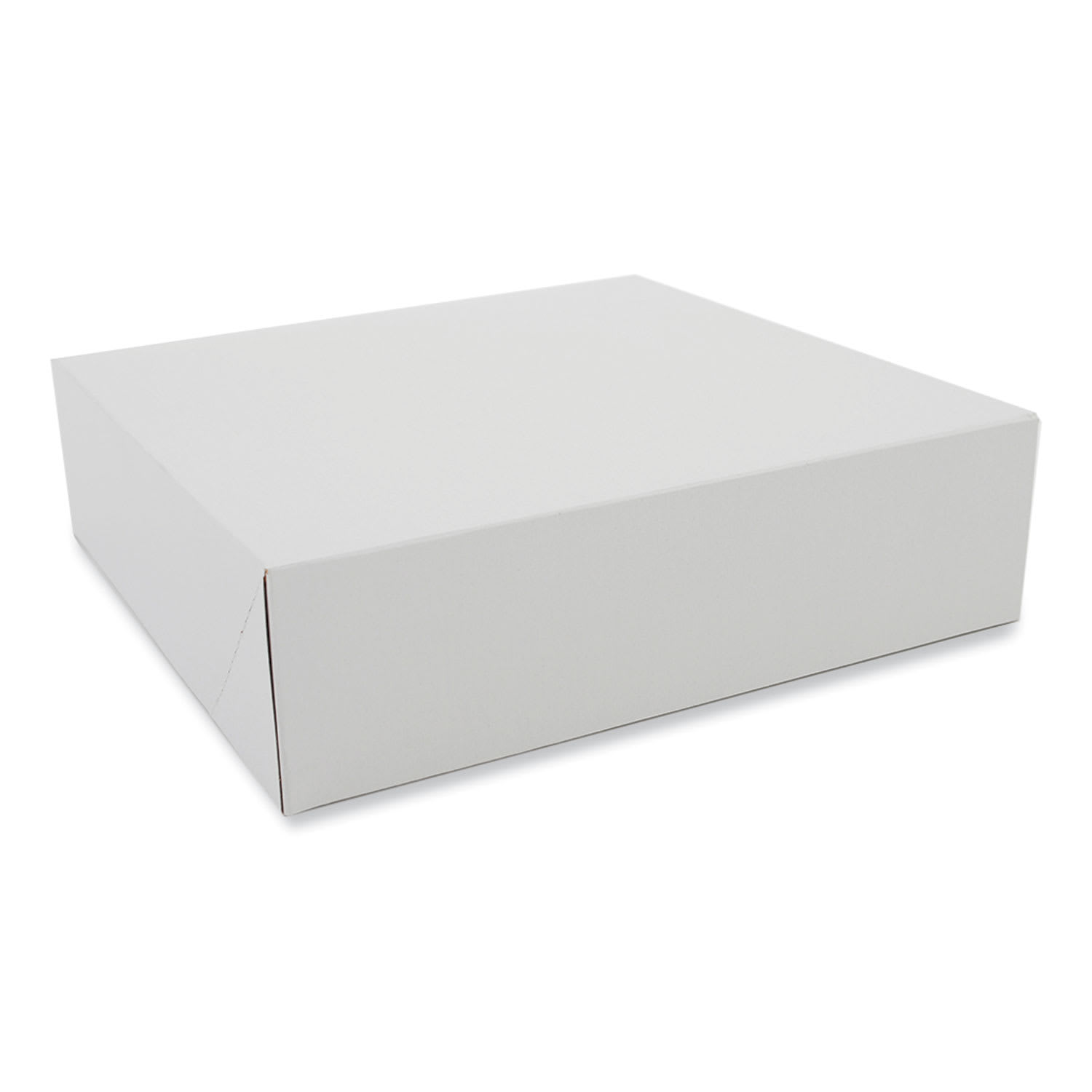 SCT SCH1204 Clay-Coated Donut Boxes, 9 x 9 x 2.5, White, Paper, 150/Carton