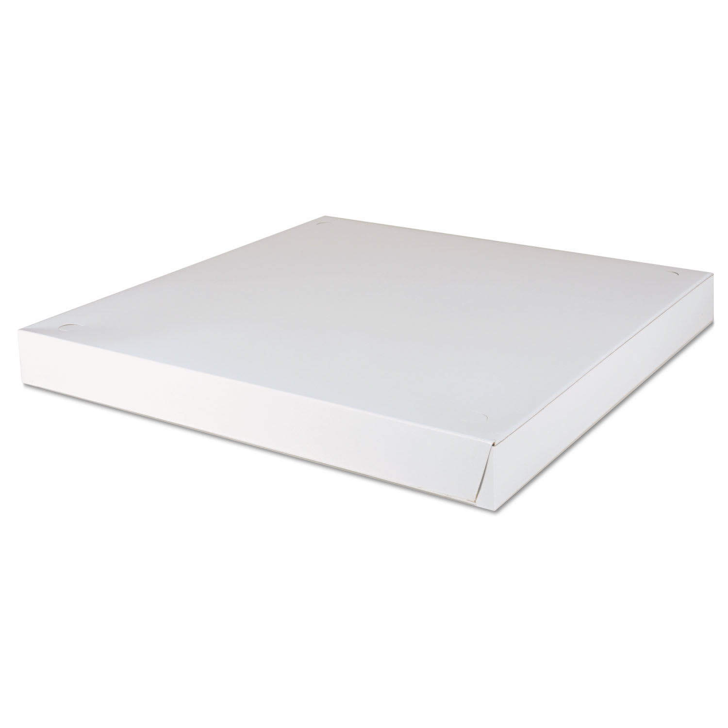 SCT SCH1470 Lock-Corner Pizza Boxes, 18 x 18 x 1.88, White, Paper, 50/Carton