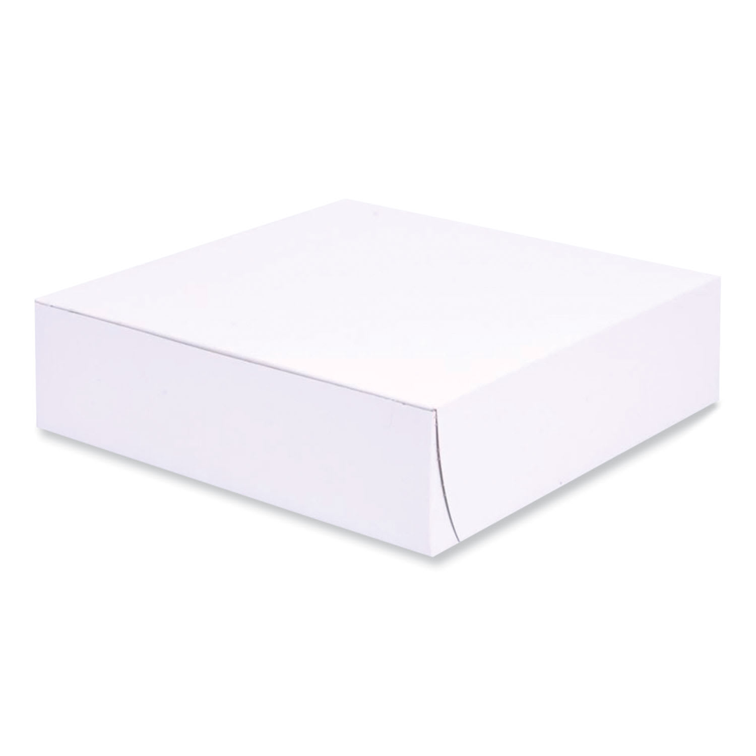 SCT SCH1553 Bakery Boxes, Standard, 9 X 9 X 2.5, White, Paper, 250/carton