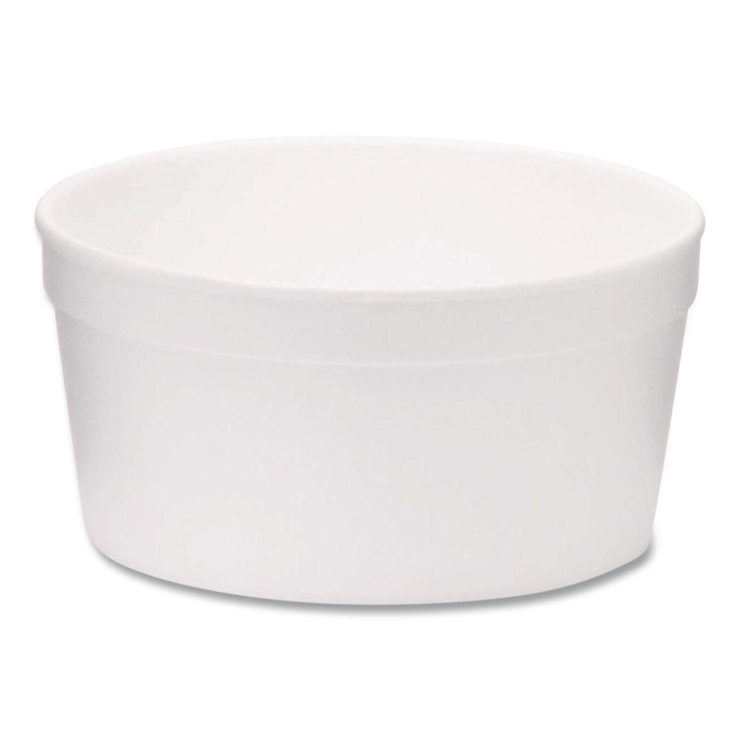 WinCup WCP221996 Foam Containers, Tall Style, 8 oz, White, 500/Carton