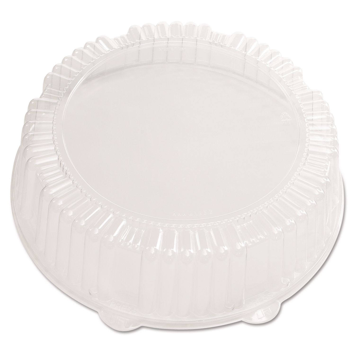 WNA WNAA12PETDM Caterline Dome Lids, 12" Diameter x 2.75" h, Clear, Plastic, 25/Carton
