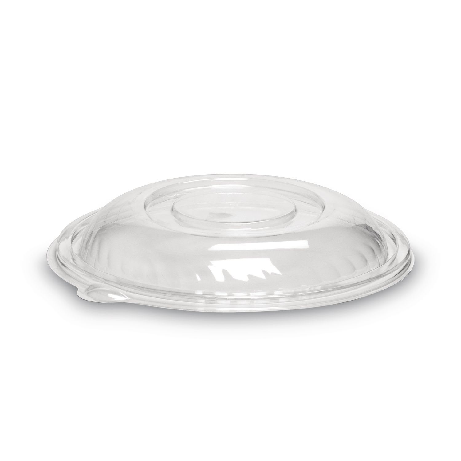 WNA WNAAPB80DM Caterline Pack n' Serve Plastic Lids, Dome Lid, 10" Diameter x 1.38" h, Clear, 25/Carton