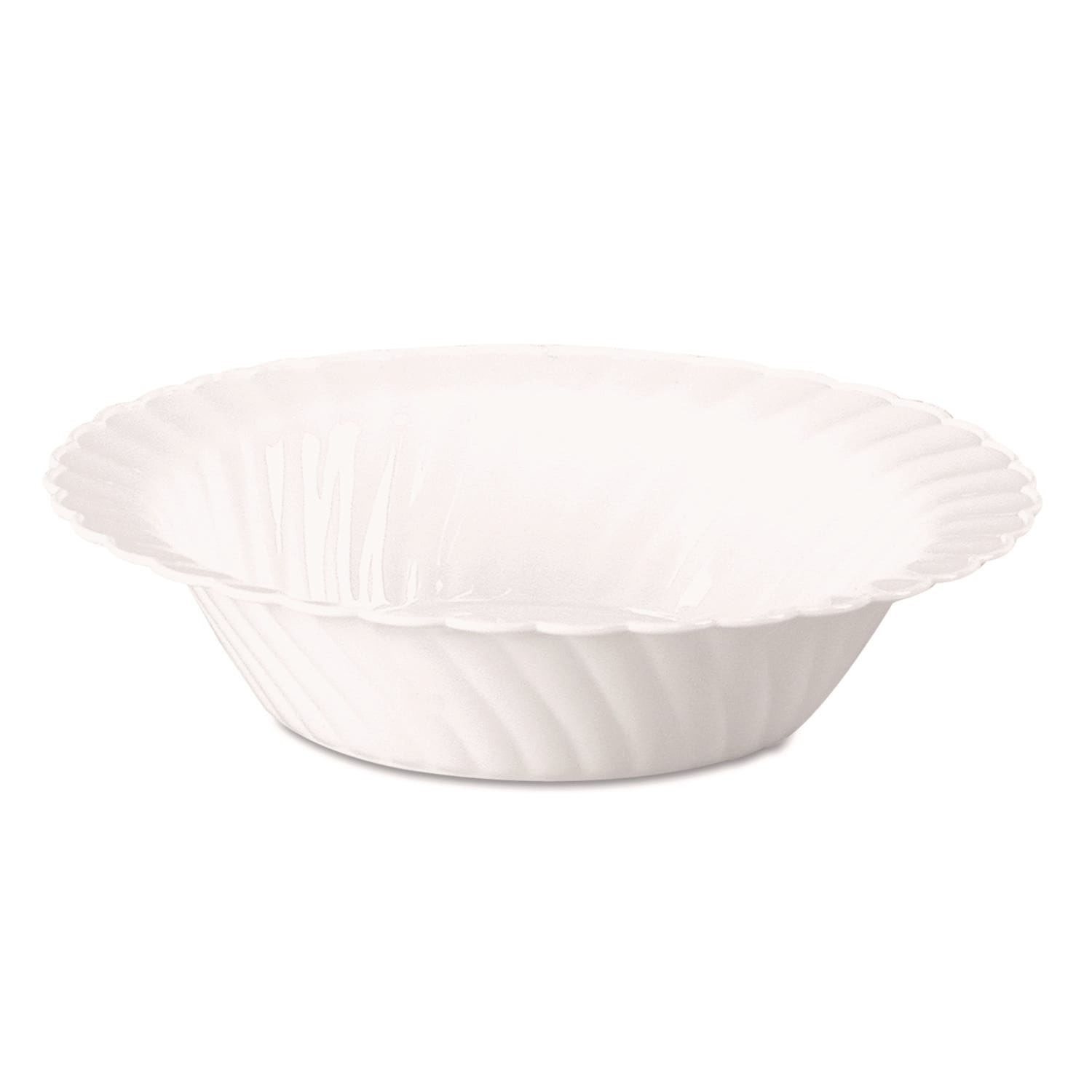 WNA WNACWB10180W Classicware Plastic Bowls, 10 Oz, White, 10/pack, 18 Packs/carton