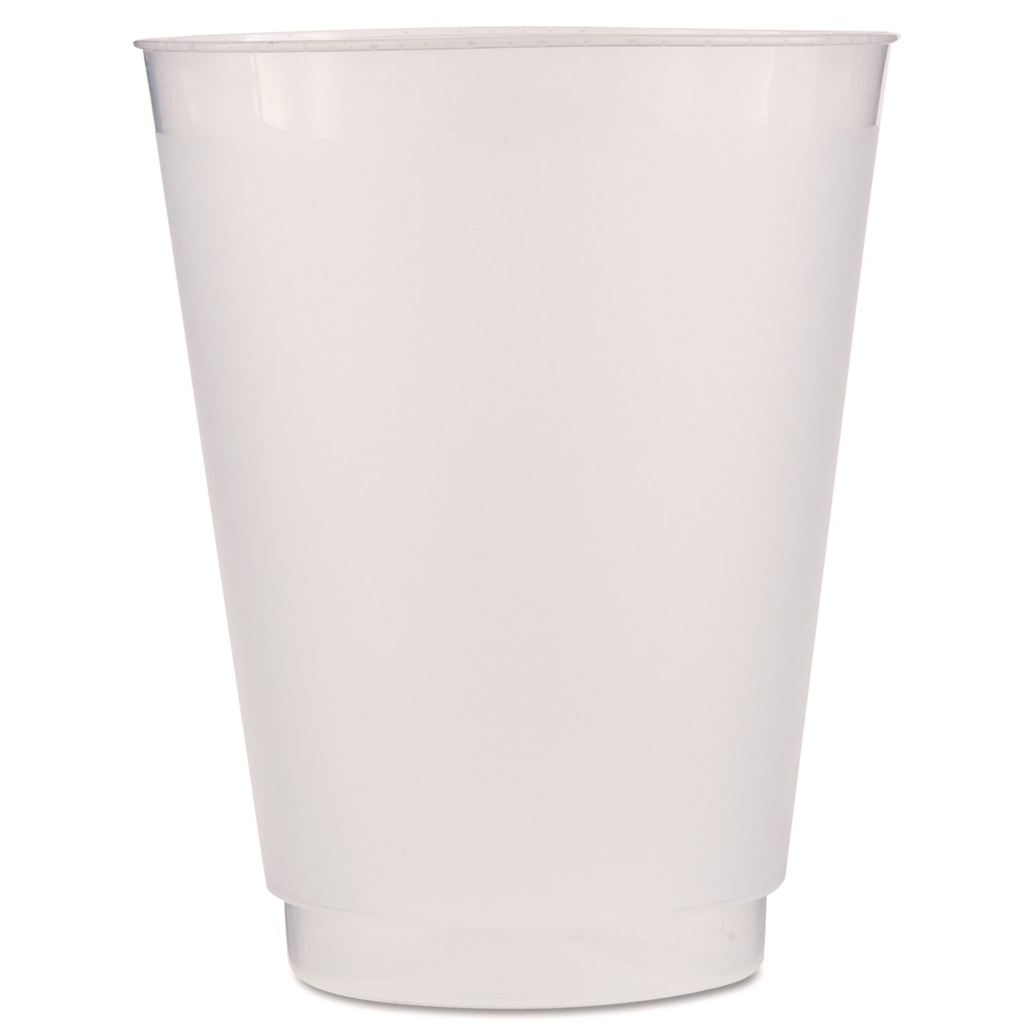 WNA WNAPF16 Front Flex Plastic Cups, 16 oz, Frosted, 25/Pack, 20 Packs/Carton
