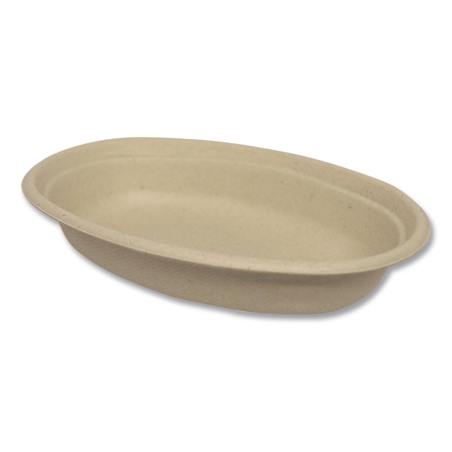 World Centric WORBOSCUBBSLFP Fiber Bowls, Burrito Bowl, 18 oz, 8 x 5.3 x 1.6, Natural, Paper, 400/Carton