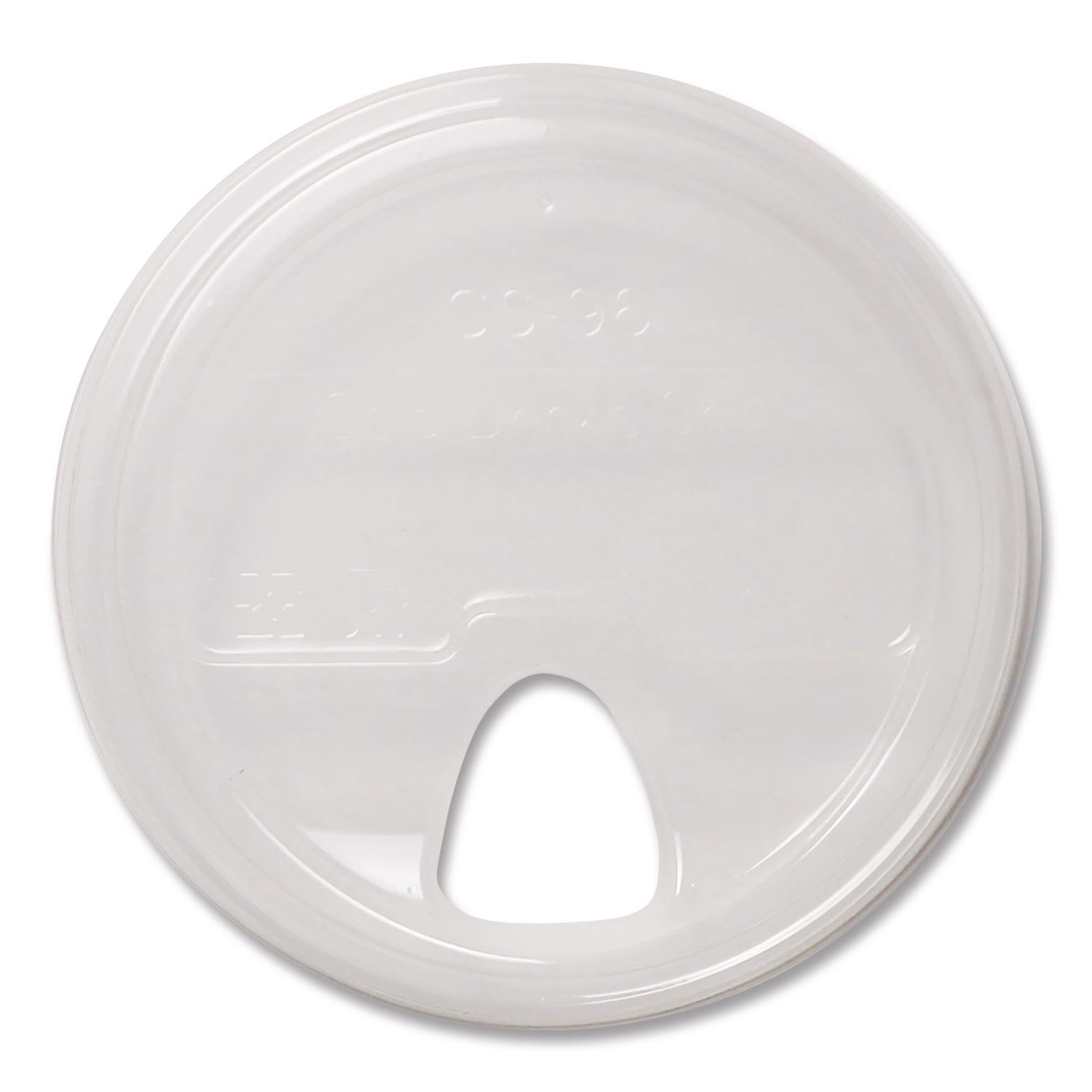 World Centric WORCPLCS12NS PLA Clear Cold Cup Lids, Fits 9 oz to 24 oz Cold Cups, Plastic, Clear, 1,000/Carton