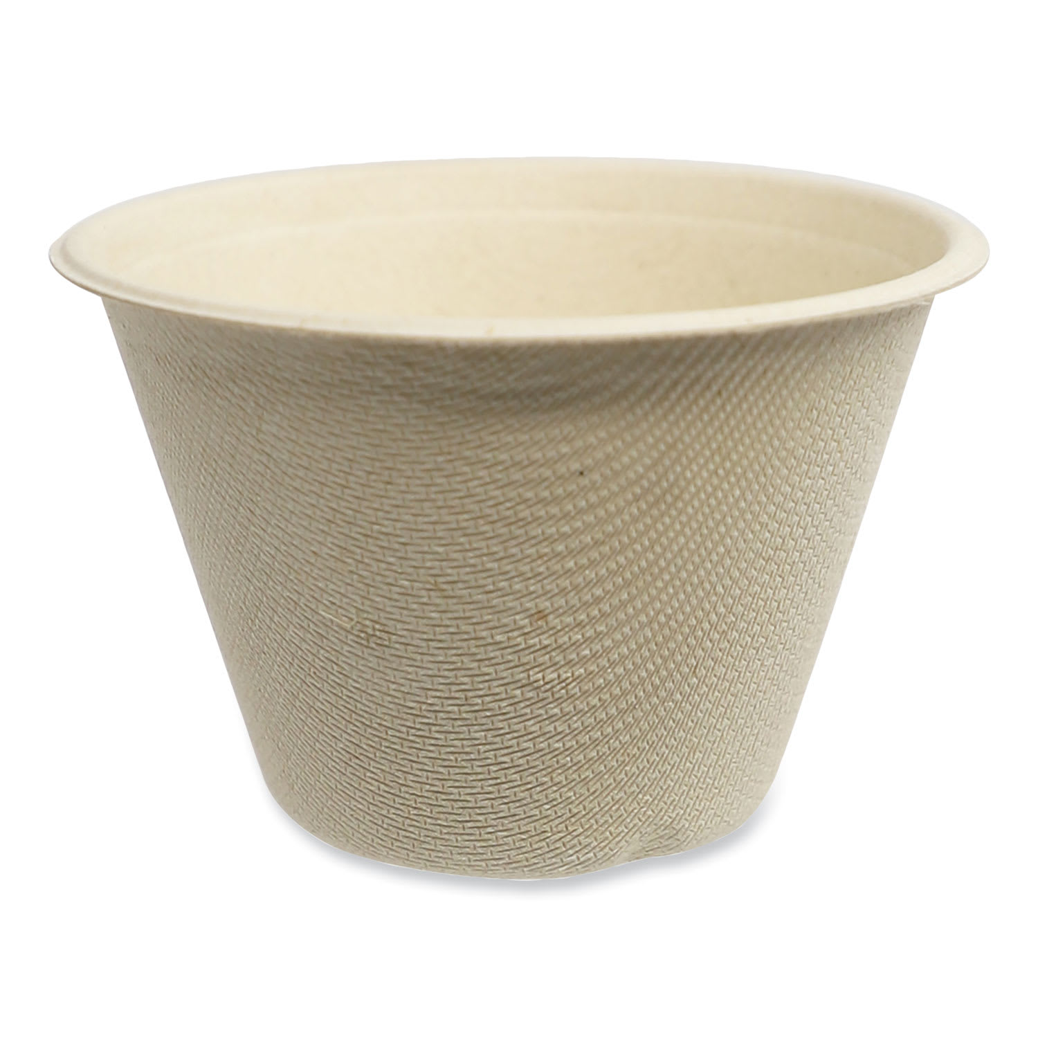 World Centric WORCUSC4NLFP Fiber Portion/Souffle Cups, 4 oz, 2.9" Diameter x 2.1" h, Natural, Paper, 1,000/Carton