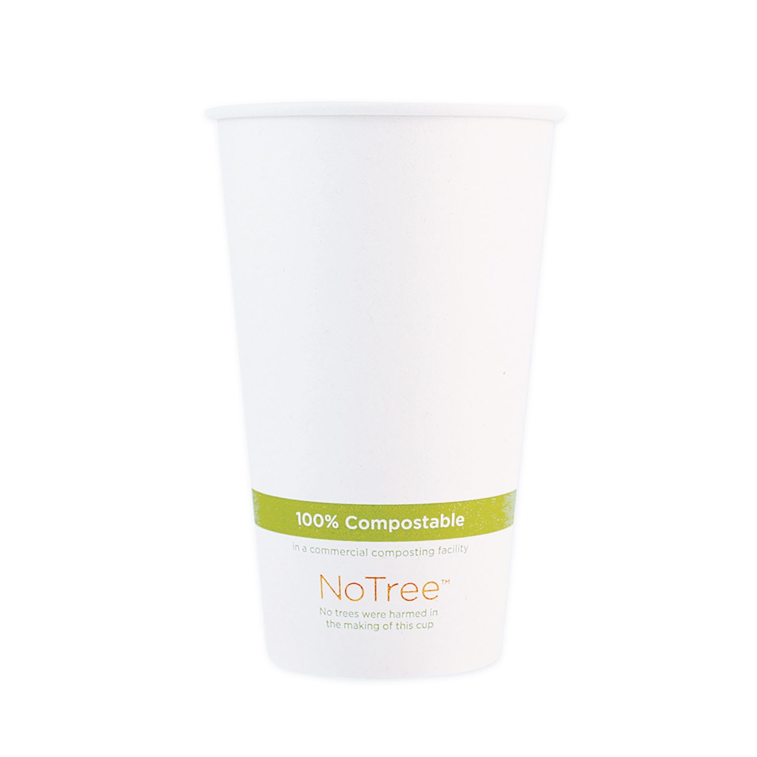World Centric WORCUSU20 Notree Paper Hot Cups, 20 Oz, Natural, 1,000/carton