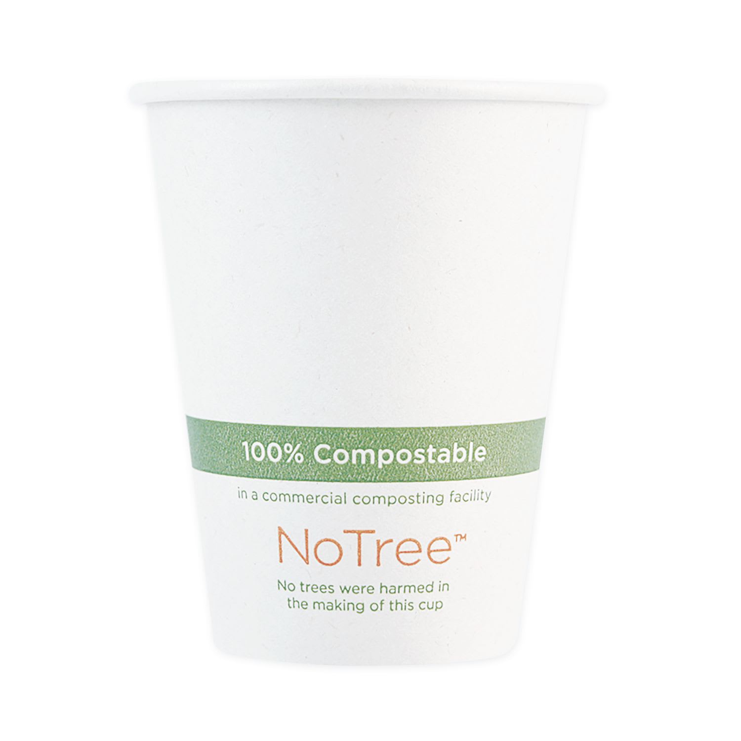 World Centric WORCUSU4 Notree Paper Hot Cups, 4 Oz, Natural, 1,000/carton