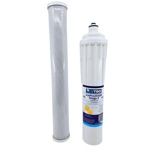 Icetro America ICEPRO 2550R Replacement Water Filter Cartridge for ICEPRO 2550 Filtration System