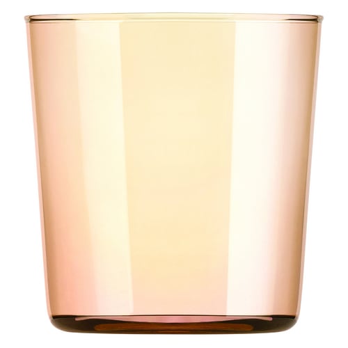 Mikasa O-1005815 Cidra 13 oz Double Old Fashioned Glass, Amber, 6/Case