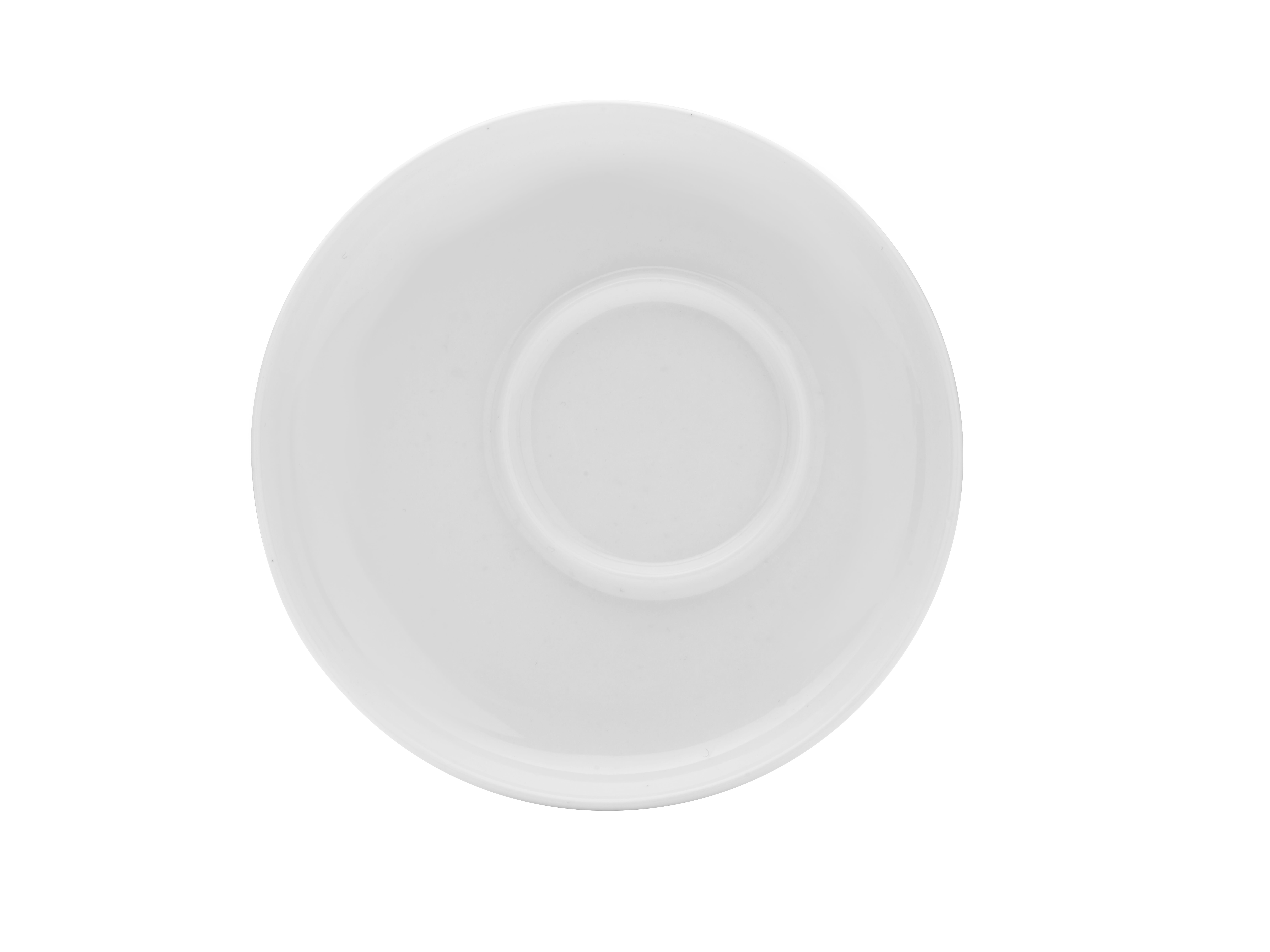 Outlet Mikasa 5292270 9" Round Bistro Blanc Plate Porcelain White