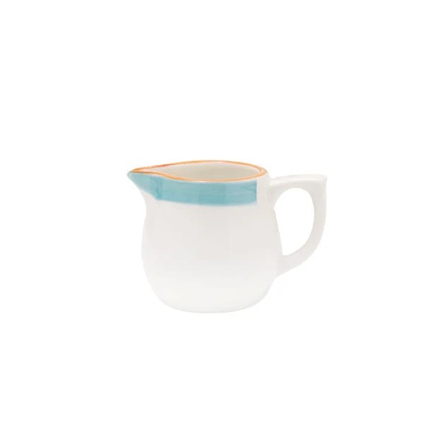 Outlet Mikasa 5256054  Bistro Sunday Brunch Porcelain Creamer 3.7" / 10.4oz