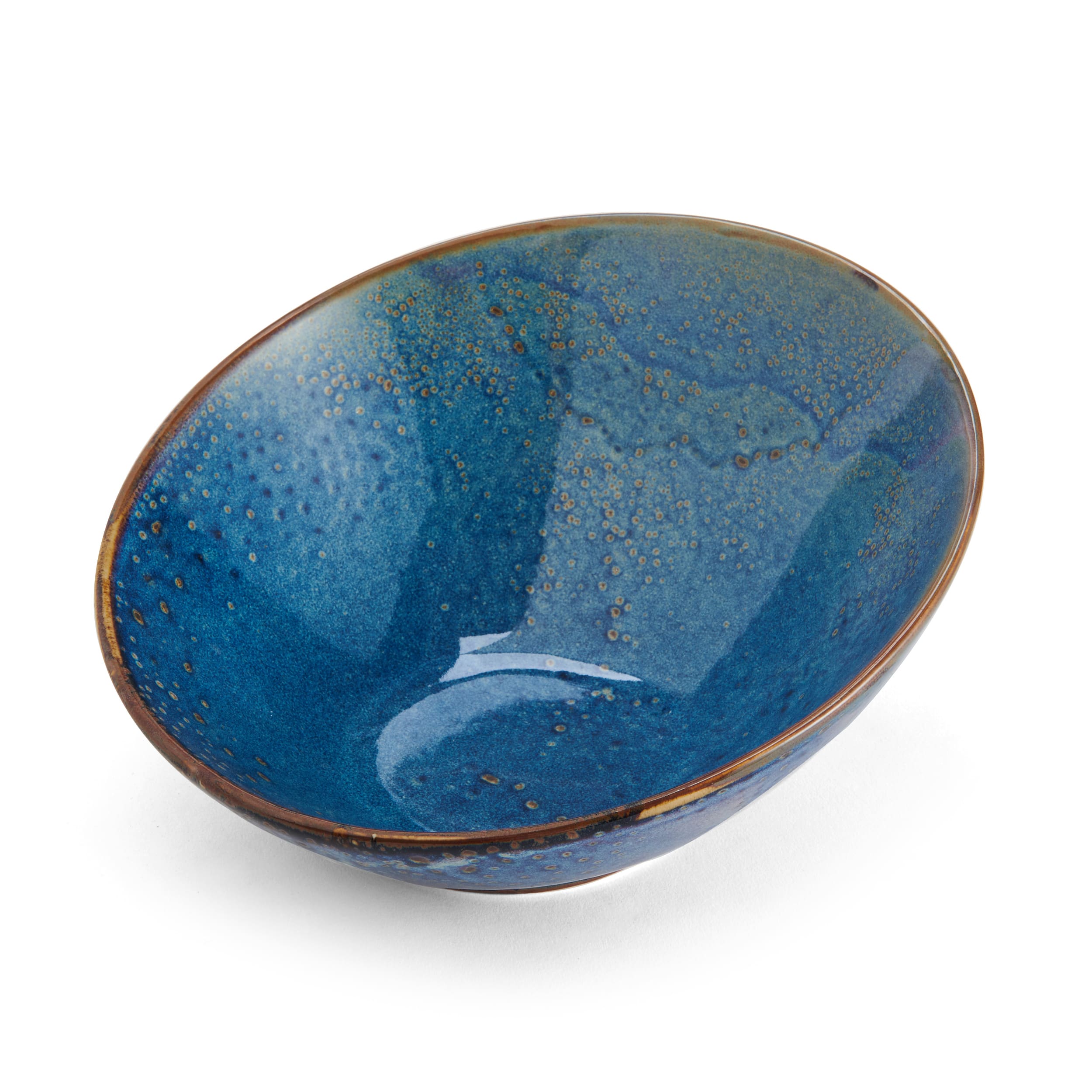 Outlet Mikasa 5266843 Starlit Porcelain Slanted Bowl 10" / 30.4oz