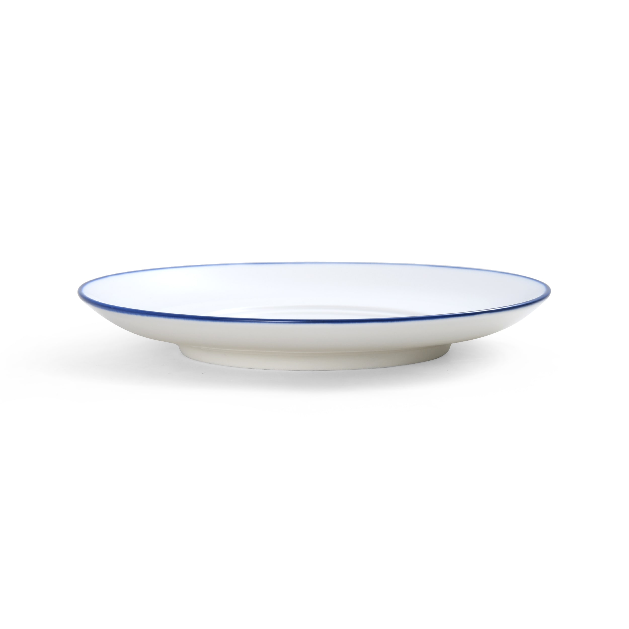 Outlet Mikasa 5256526 Bistro Pinstripe Porcelain Saucer 6.75"