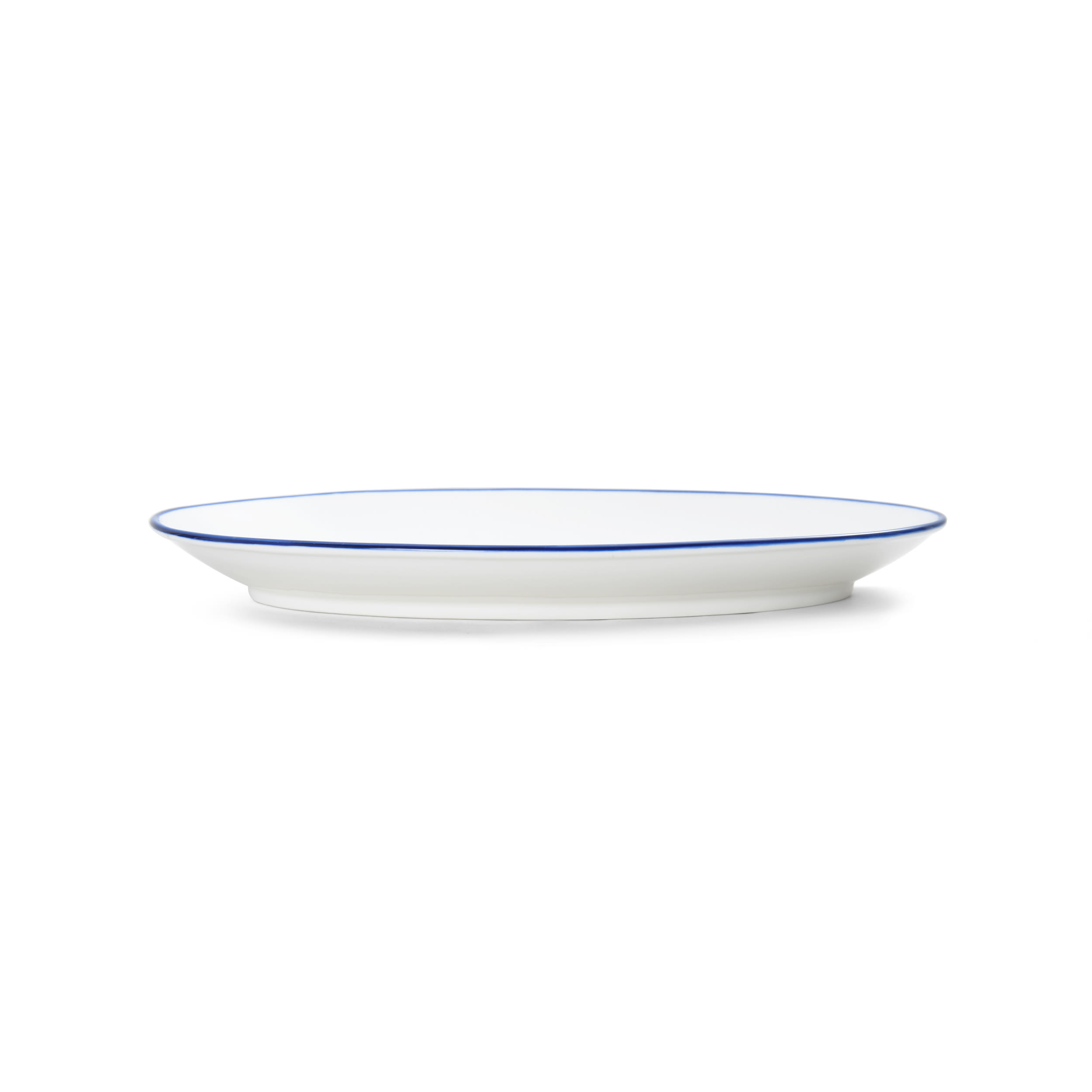 Outlet Mikasa 5256515  Bistro Pinstripe Porcelain Oval Platter 11x7"