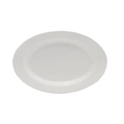 Outlet Mikasa 5273006  Saratoga Porcelain Oval Platter 9.6x6"