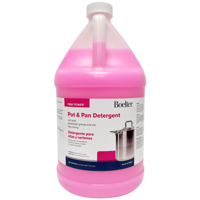 Boelter F1384-G4 Pink Power™ Pot & Pan Detergent, 1 Gallon (Case of 4)