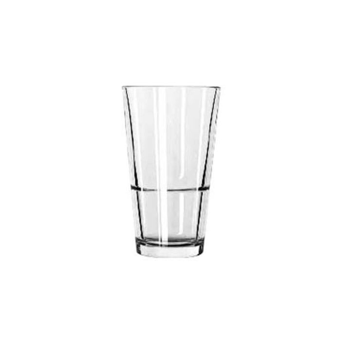 Libbey 15790 DuraTuff Stackable Mixing Glass, 16oz 24/Case