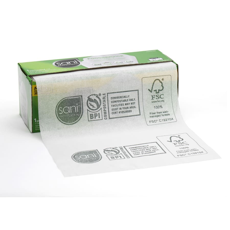 Sani Professional G125DA Dry Foodservice Towels (Case of 4)