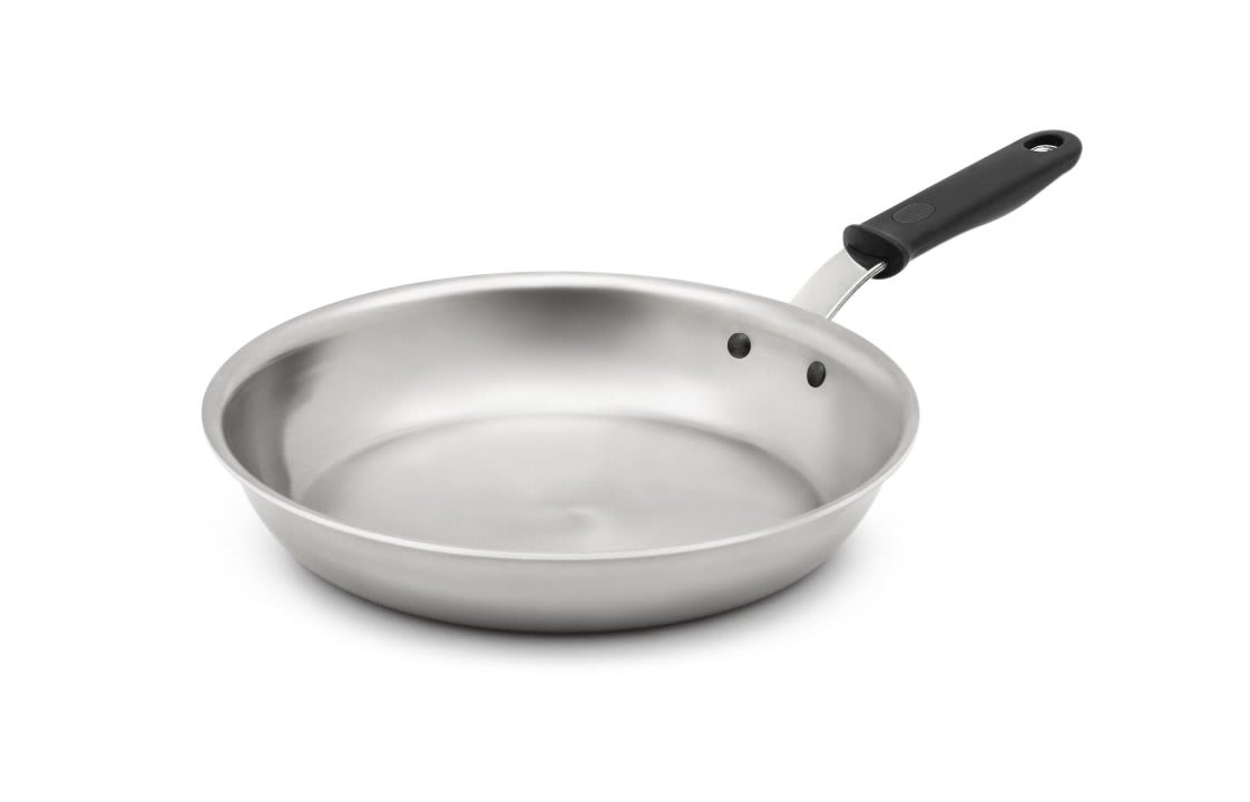 Vollrath 672112 Wear-Ever Natural Finish Aluminum Fry Pan, 12"