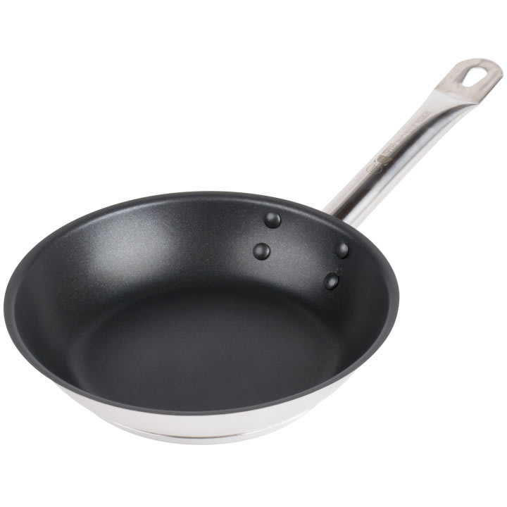 Vollrath N3808 Optio Stainless Steel Nonstick Fry Pan, 8"