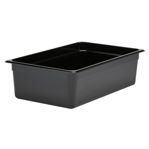 Cambro 16CW110 Full Size 6" Deep Black Camwear Food Pan