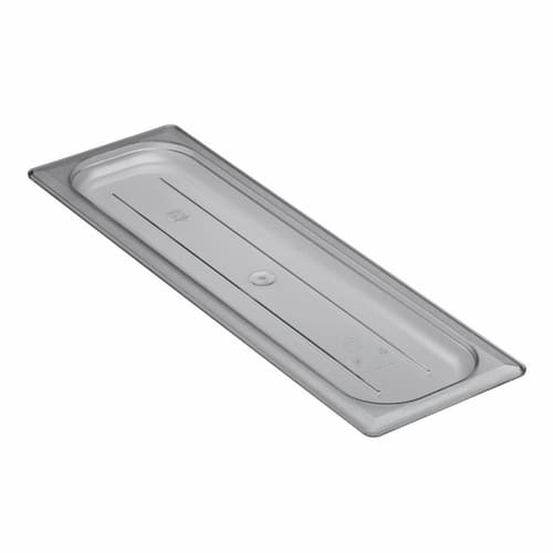 Cambro 20LPCWC135 Long Clear Camwear Food Pan Lid, 1/2 Size