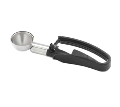 Vollrath 47398 Ergonomic Handle Disher, Size 30, Black