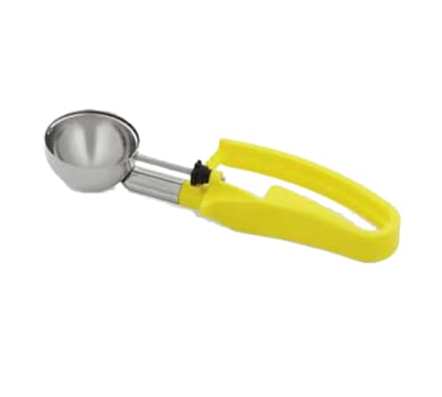 Vollrath 47396 Ergonomic Handle Disher, Size 20, Yellow