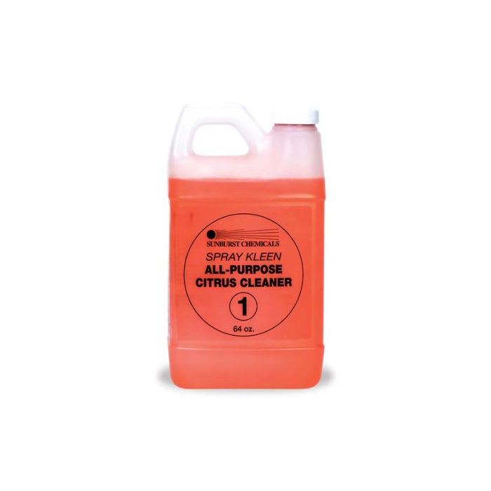 Sunburst Chemicals 1755F2 Spray Kleen All-Purpose Citrus Cleaner, 64 oz.