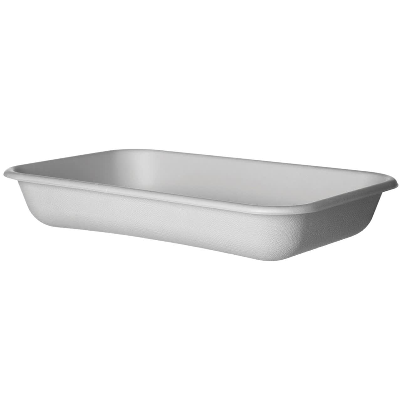 Eco-Products EP-SCRC24NFA 24oz WorldView™ Rectangular Container, White
