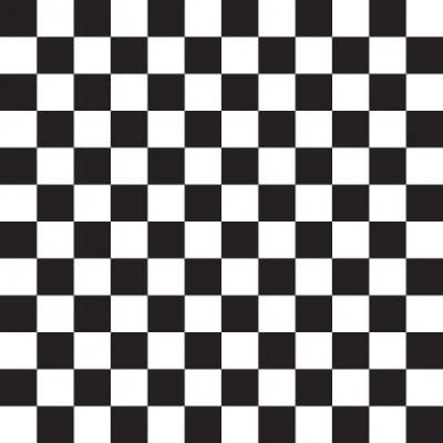 Outlet McNairn 110846 12" x 12" Paper Dry Wax Liner, Checker Black (Case of 2000)