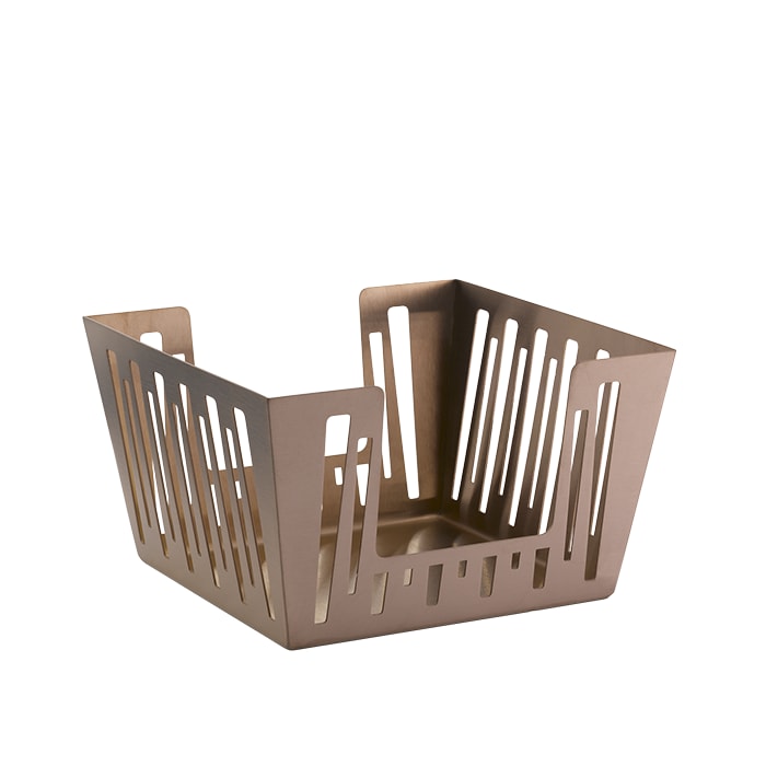Service Ideas DB-78RG Napkin Holder, Rose Gold 12/case