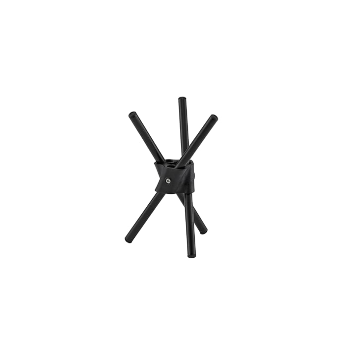 Service Ideas TRP6BL Small Collapsible Riser, Black 48/case