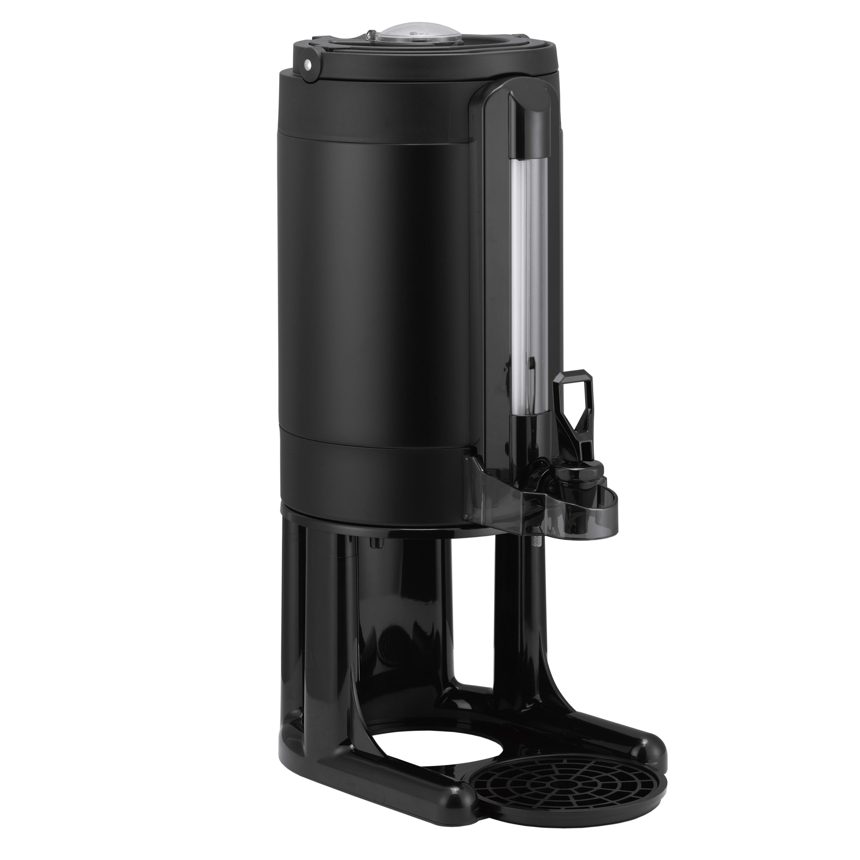Service Ideas GIU15GV3 Thermal Coffee Dispenser, Vacuum Insulated, 1.5 Gallon, Black