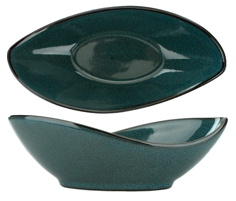 International Tableware LU-43-MI Luna™ Stoneware Midnight Blue Bowl (7oz)
