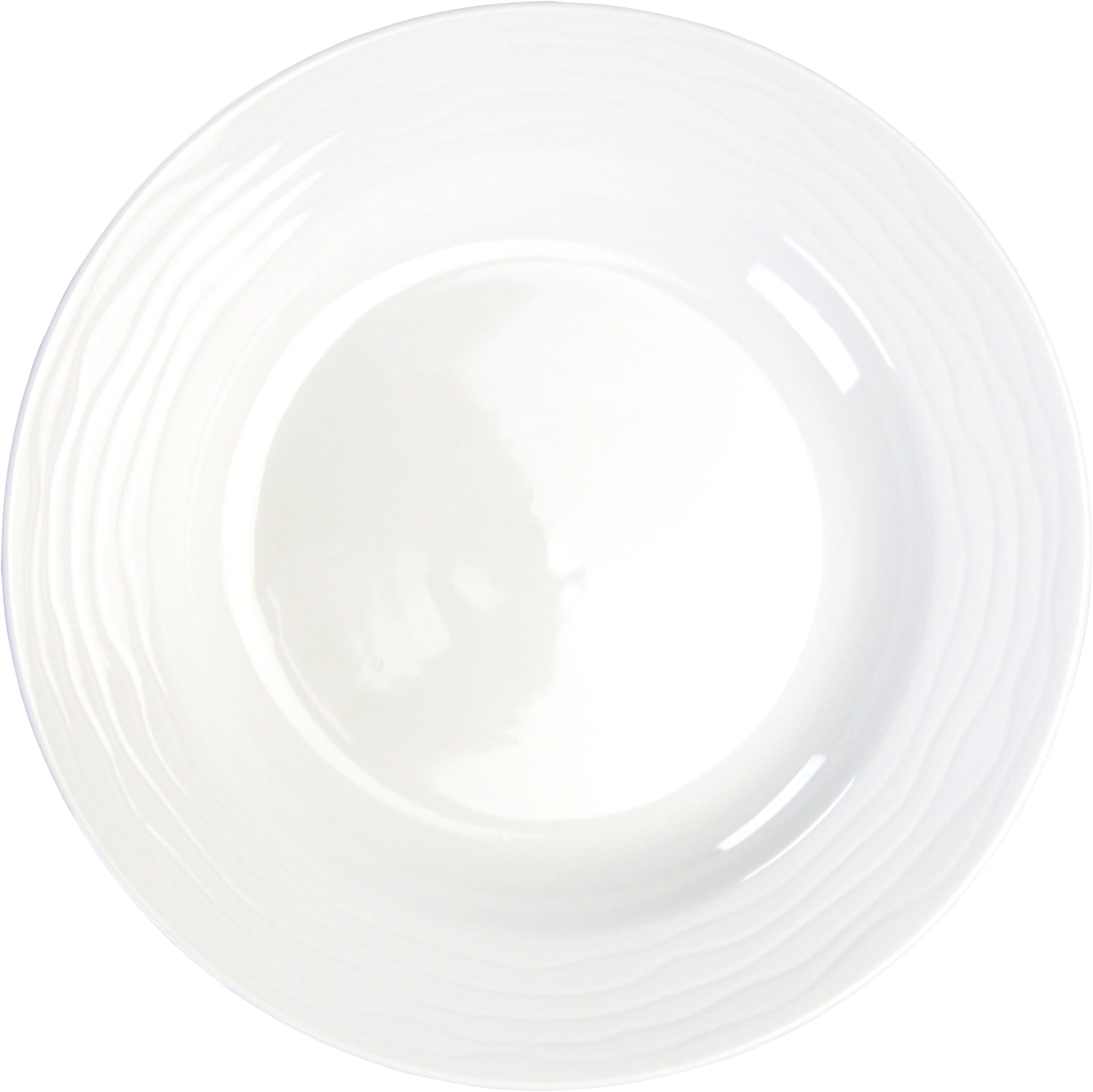 International Tableware WA-120 Wave™ Porcelain BW Pasta Bowl (24oz)