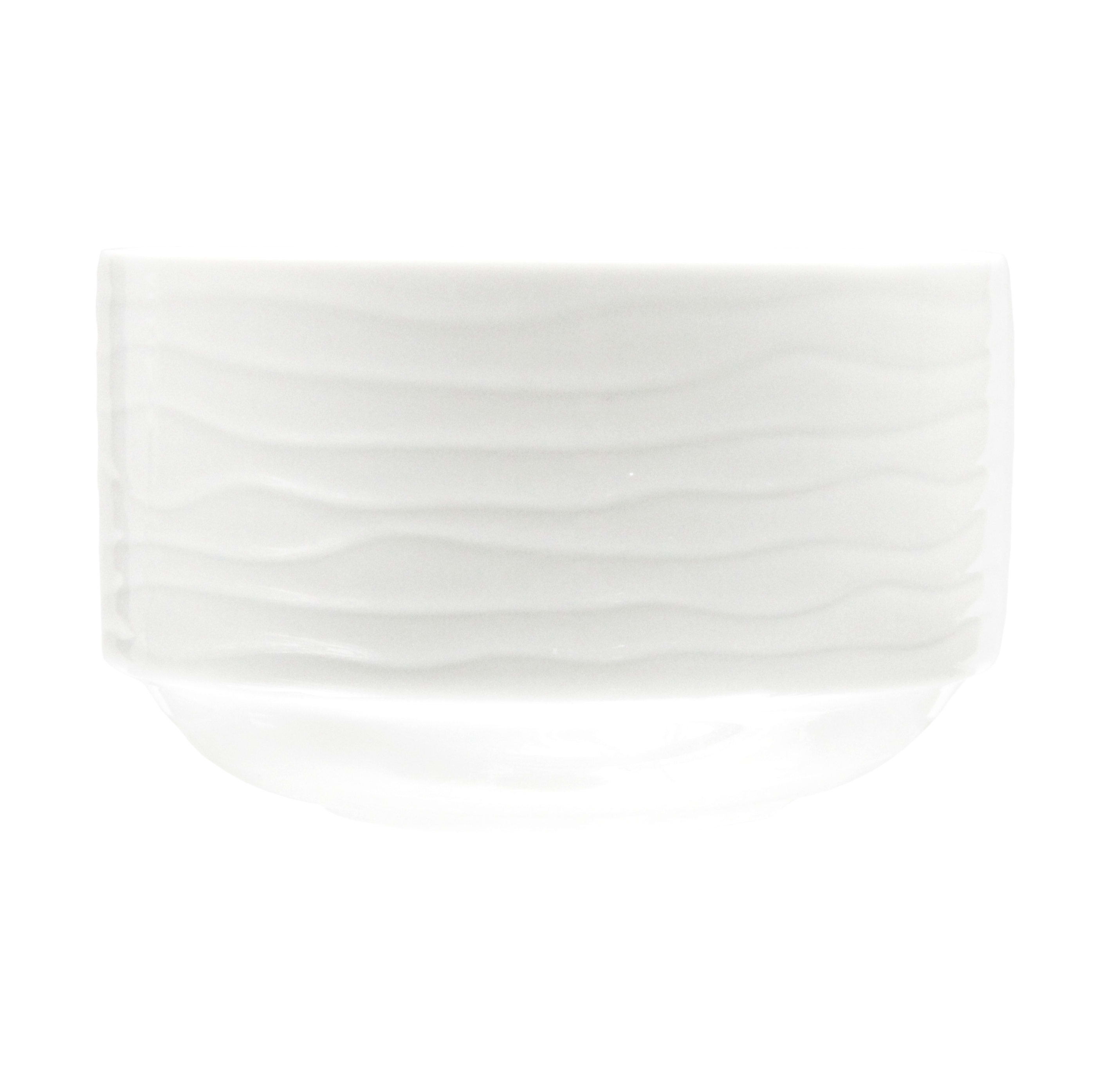 International Tableware WA-18 Wave™ Porcelain BW Bouillon Bowl (9oz)