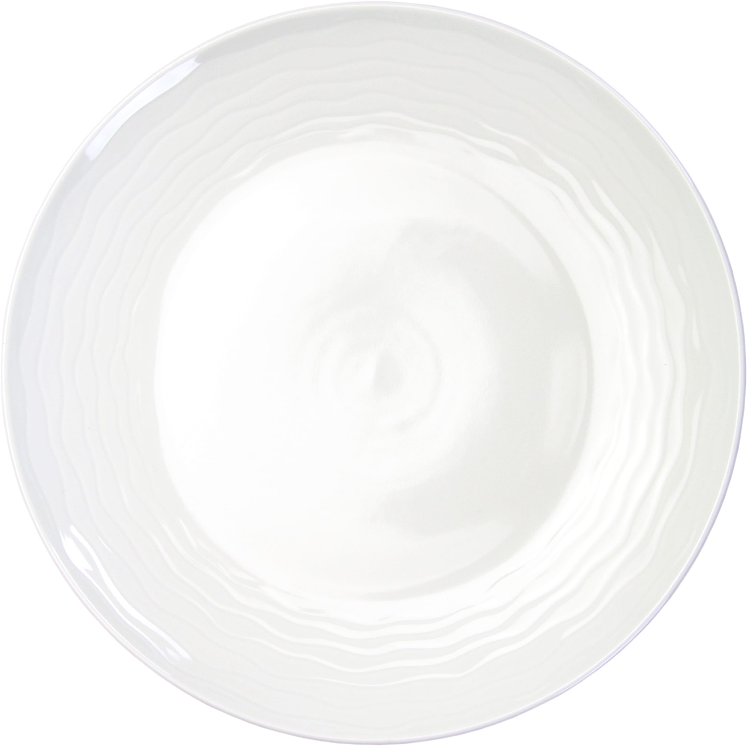 International Tableware WA-53 Wave™ Porcelain BW Deep Plate 10-1/2"