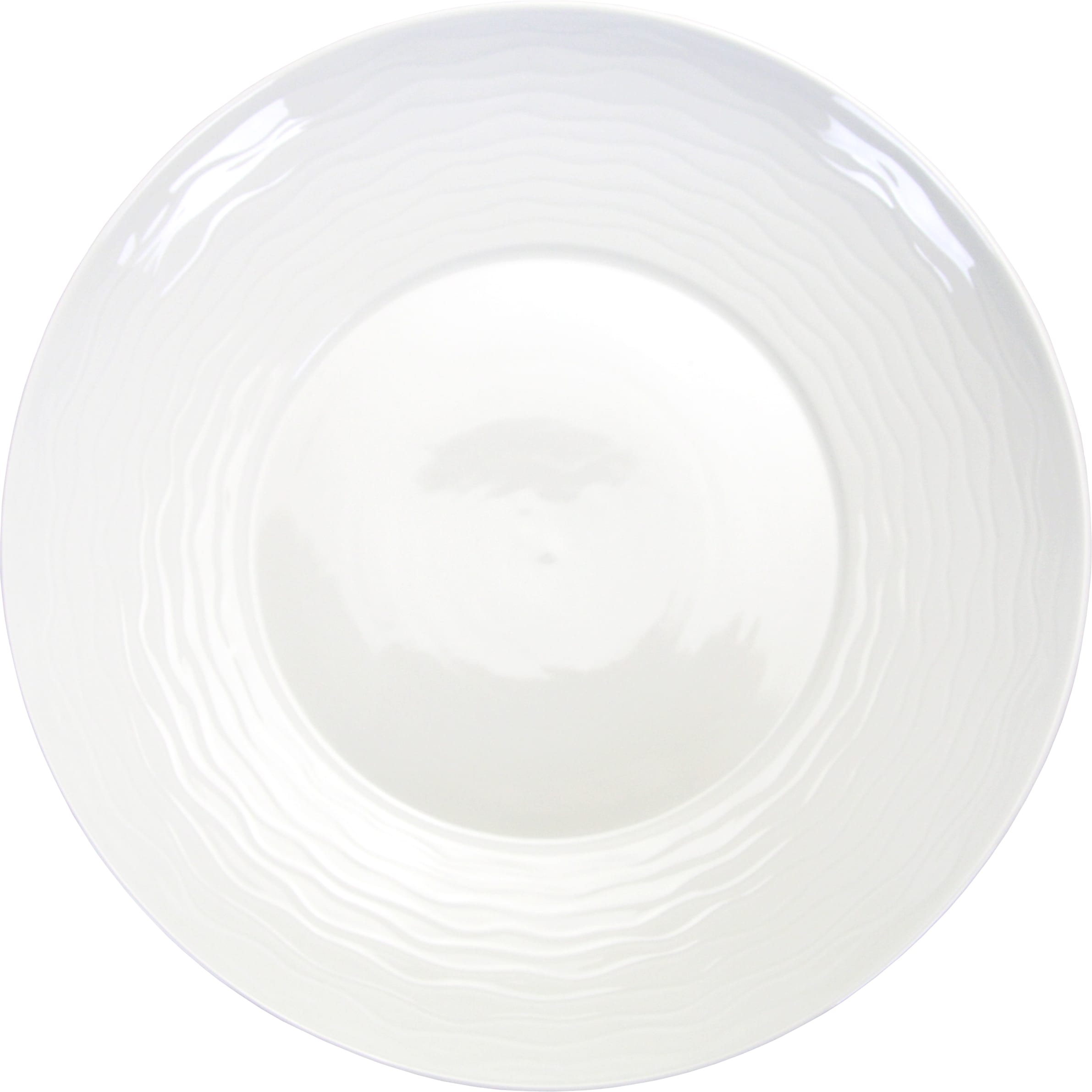 International Tableware WA-54 Wave™ Porcelain BW Deep Plate 11-1/4"