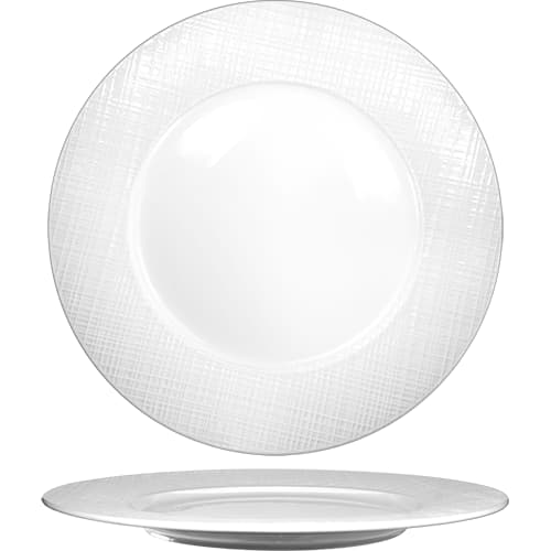 International Tableware DR-21 Dresden™ Porcelain BW Plate 11-3/4"