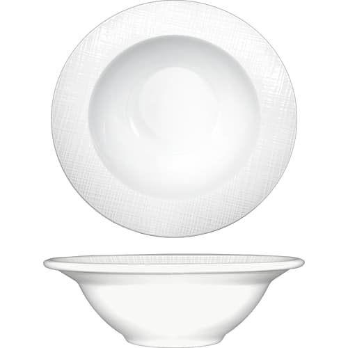 International Tableware DR-10 Dresden™ Porcelain BW Grapefruit Bowl (10.5oz)