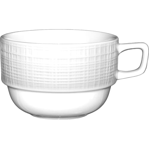 International Tableware DR-37 Dresden™ Porcelain BW A.D. Cup (3.5oz)