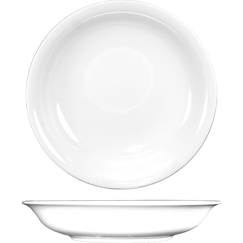International Tableware BL-26 Bristol™ Porcelain BW Soup Bowl 8" (16oz)